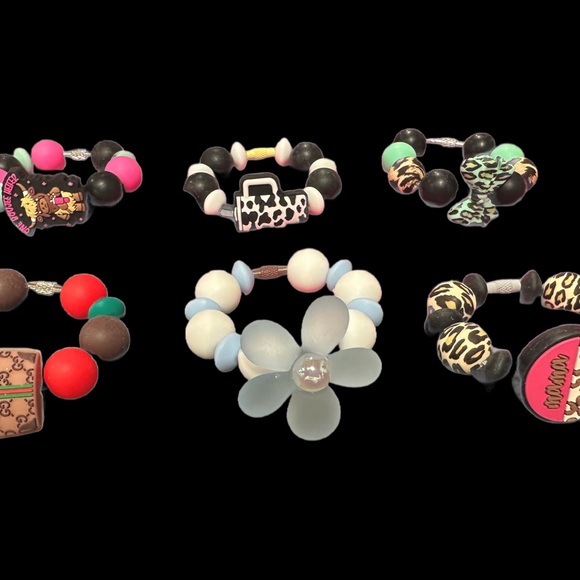 Cup Handle Charms & Cup Straw Charms - Picture 3 of 6